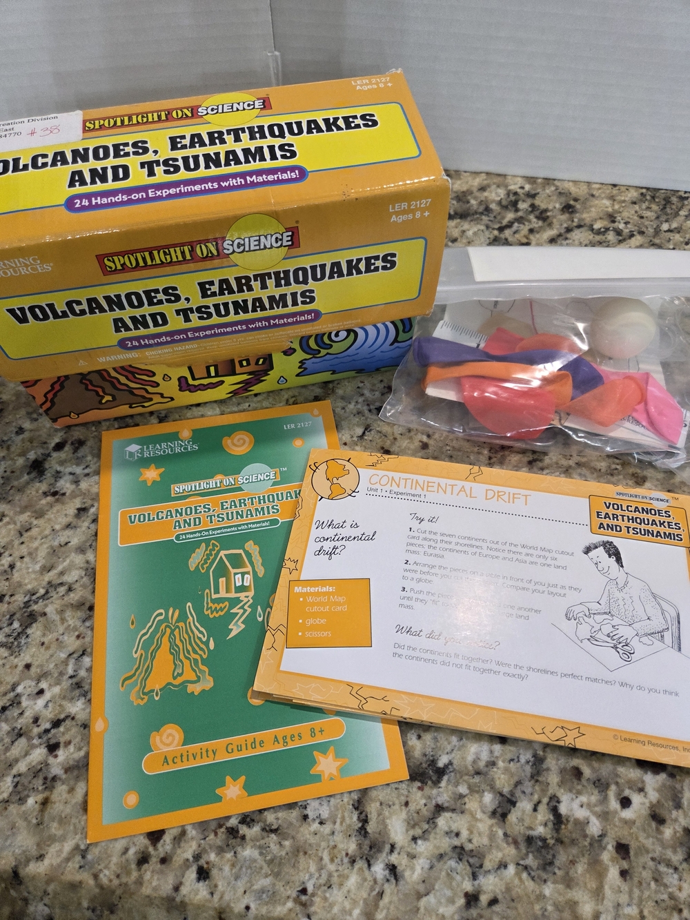 Learning Resources Spotlight on Science  Volcanos Weather 24 Experiments Age 8+